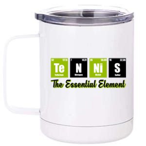 Tennis The Essential Element 12 oz Stainless Steel Tumbler Cup