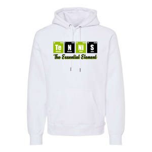 Tennis The Essential Element Premium Hoodie