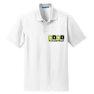 Tennis The Essential Element Dry Zone Grid Polo