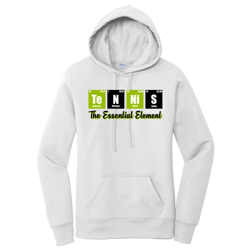 Tennis The Essential Element Women's Pullover Hoodie