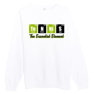 Tennis The Essential Element Premium Crewneck Sweatshirt