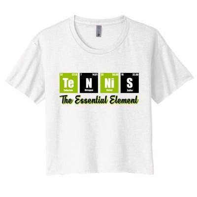 Tennis The Essential Element Crop Top