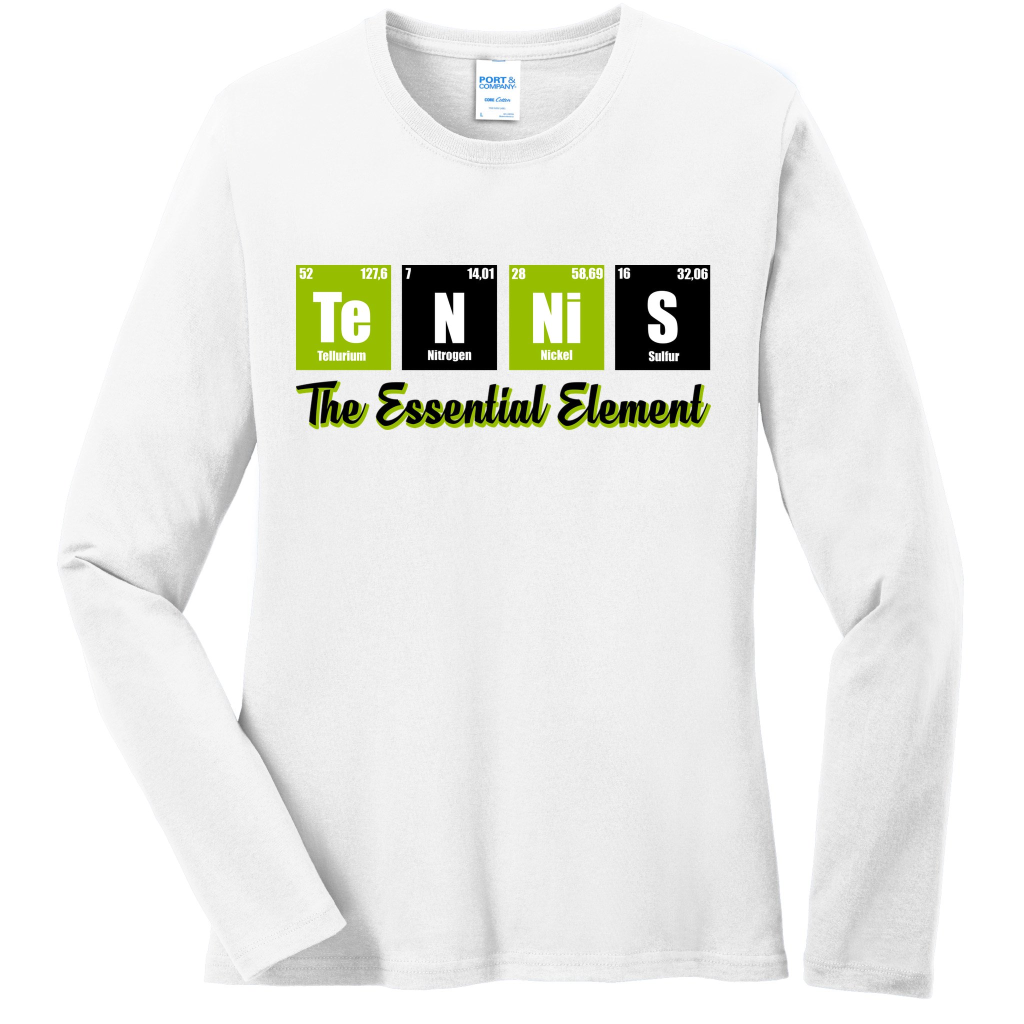 Tennis The Essential Element Ladies Long Sleeve Shirt