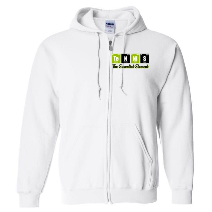 Tennis The Essential Element Full Zip Hoodie