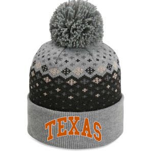 Texas The Baniff Cuffed Pom Beanie