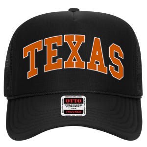 Texas High Crown Mesh Back Trucker Hat