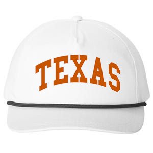 Texas Snapback Five-Panel Rope Hat