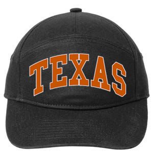 Texas 7-Panel Snapback Hat