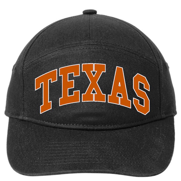 Texas 7-Panel Snapback Hat