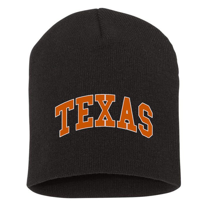 Texas Short Acrylic Beanie