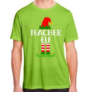 The Teacher Elf Adult ChromaSoft Performance T-Shirt