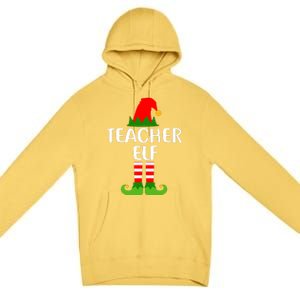 The Teacher Elf Premium Pullover Hoodie