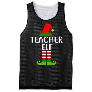 The Teacher Elf Mesh Reversible Basketball Jersey Tank