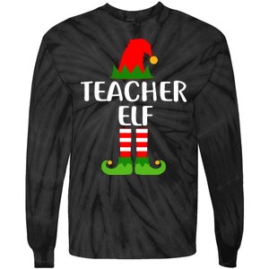 The Teacher Elf Tie-Dye Long Sleeve Shirt