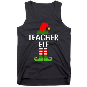 The Teacher Elf Tank Top