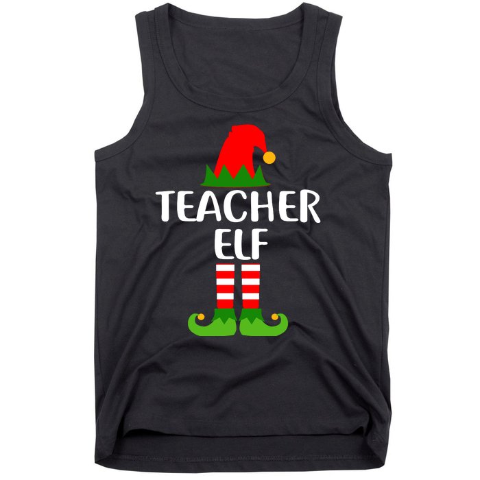 The Teacher Elf Tank Top