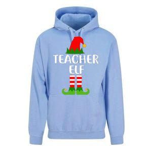 The Teacher Elf Unisex Surf Hoodie