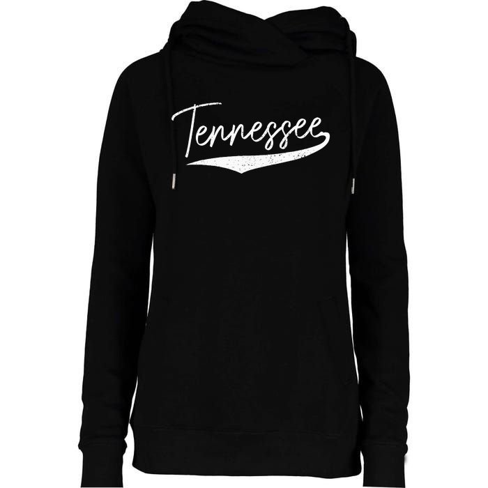 Tennessee Womens Funnel Neck Pullover Hood