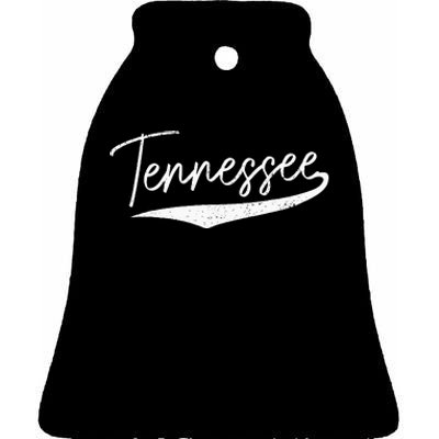 Tennessee Ceramic Bell Ornament