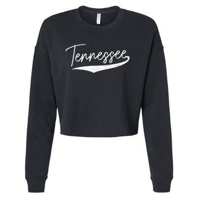 Tennessee Cropped Pullover Crew