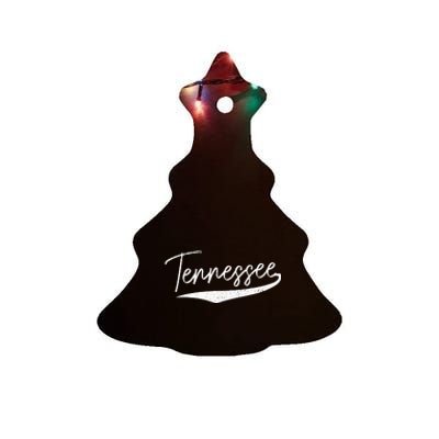 Tennessee Ceramic Tree Ornament