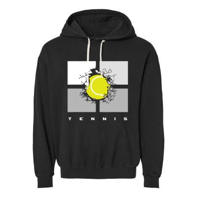 Tennis Garment-Dyed Fleece Hoodie