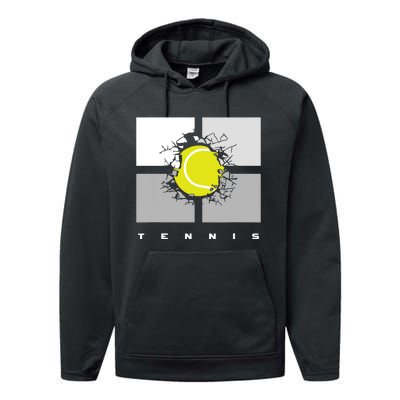 Tennis Performance Fleece Hoodie