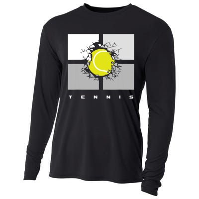 Tennis Cooling Performance Long Sleeve Crew