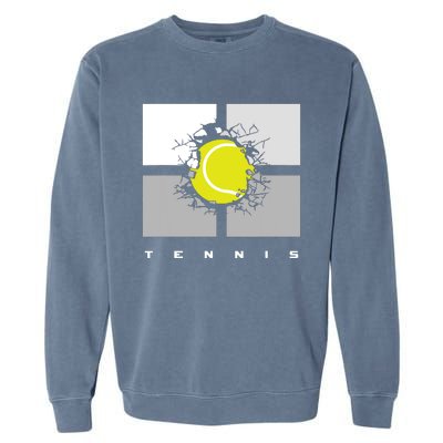 Tennis Garment-Dyed Sweatshirt