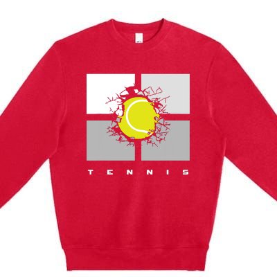 Tennis Premium Crewneck Sweatshirt