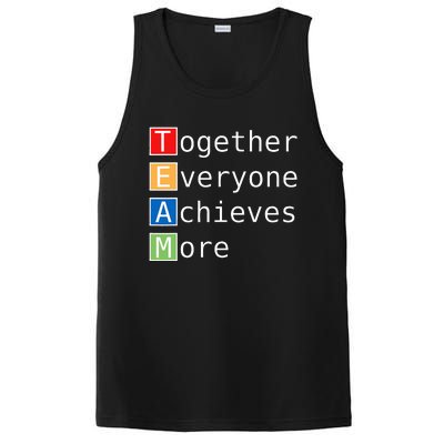 Team Together Everyone Achieves More PosiCharge Competitor Tank