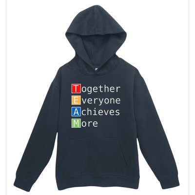 Team Together Everyone Achieves More Urban Pullover Hoodie