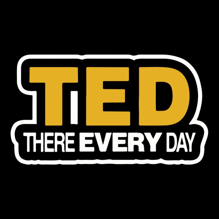 Ted There Every Day Pom Pom 12in Knit Beanie