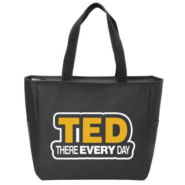 Ted There Every Day Zip Tote Bag