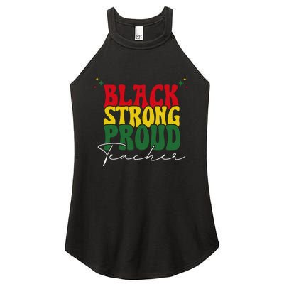 Teacher Women's Perfect Tri Rocker Tank