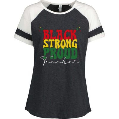 Teacher Enza Ladies Jersey Colorblock Tee