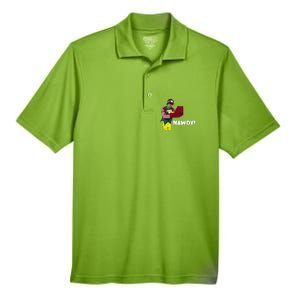 Tally The Elf Nawdy! Innocent Funny Christmas Holiday Men's Origin Performance Pique Polo