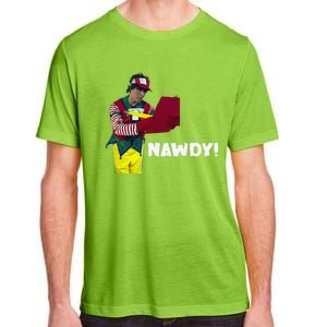 Tally The Elf Nawdy! Innocent Funny Christmas Holiday Adult ChromaSoft Performance T-Shirt