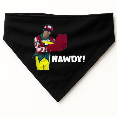 Tally The Elf Nawdy! Innocent Funny Christmas Holiday USA-Made Doggie Bandana