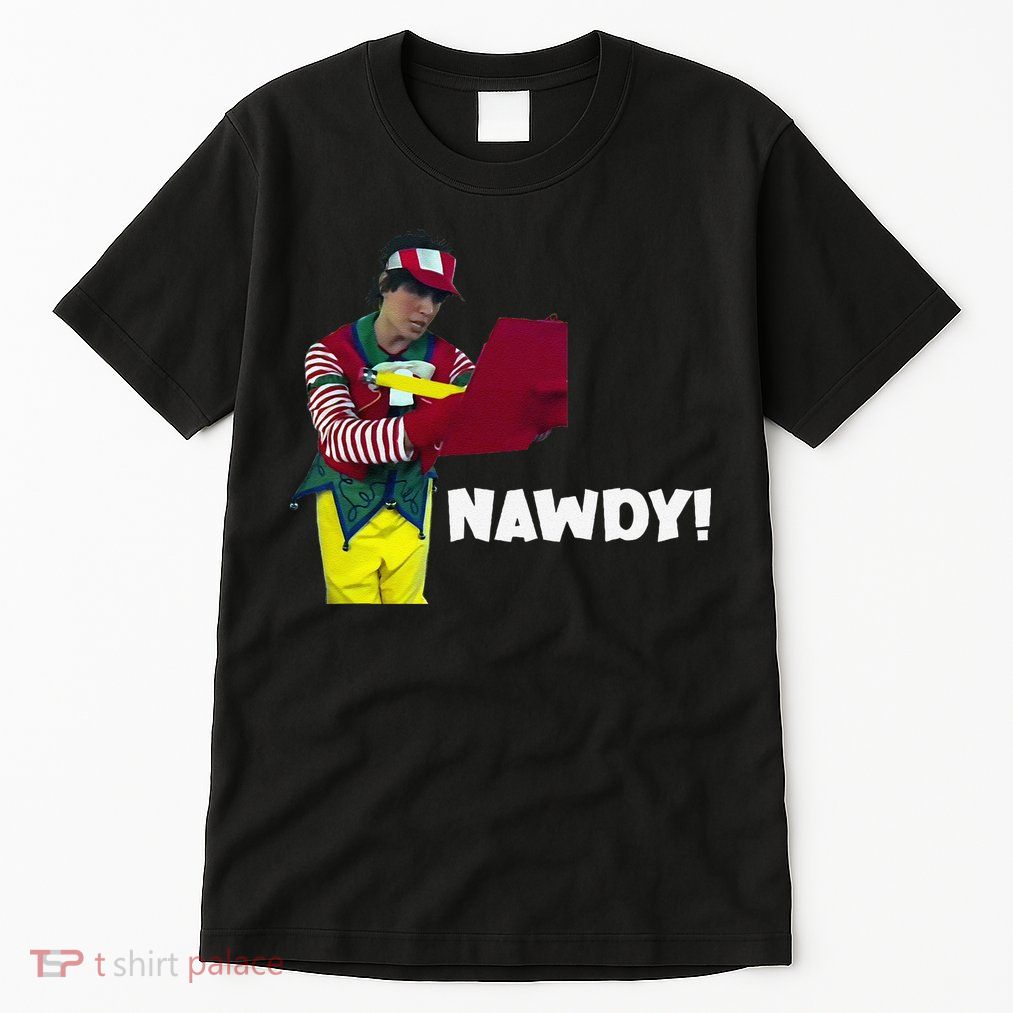 Tally The Elf Nawdy! Innocent Funny Christmas Holiday Tall T-Shirt