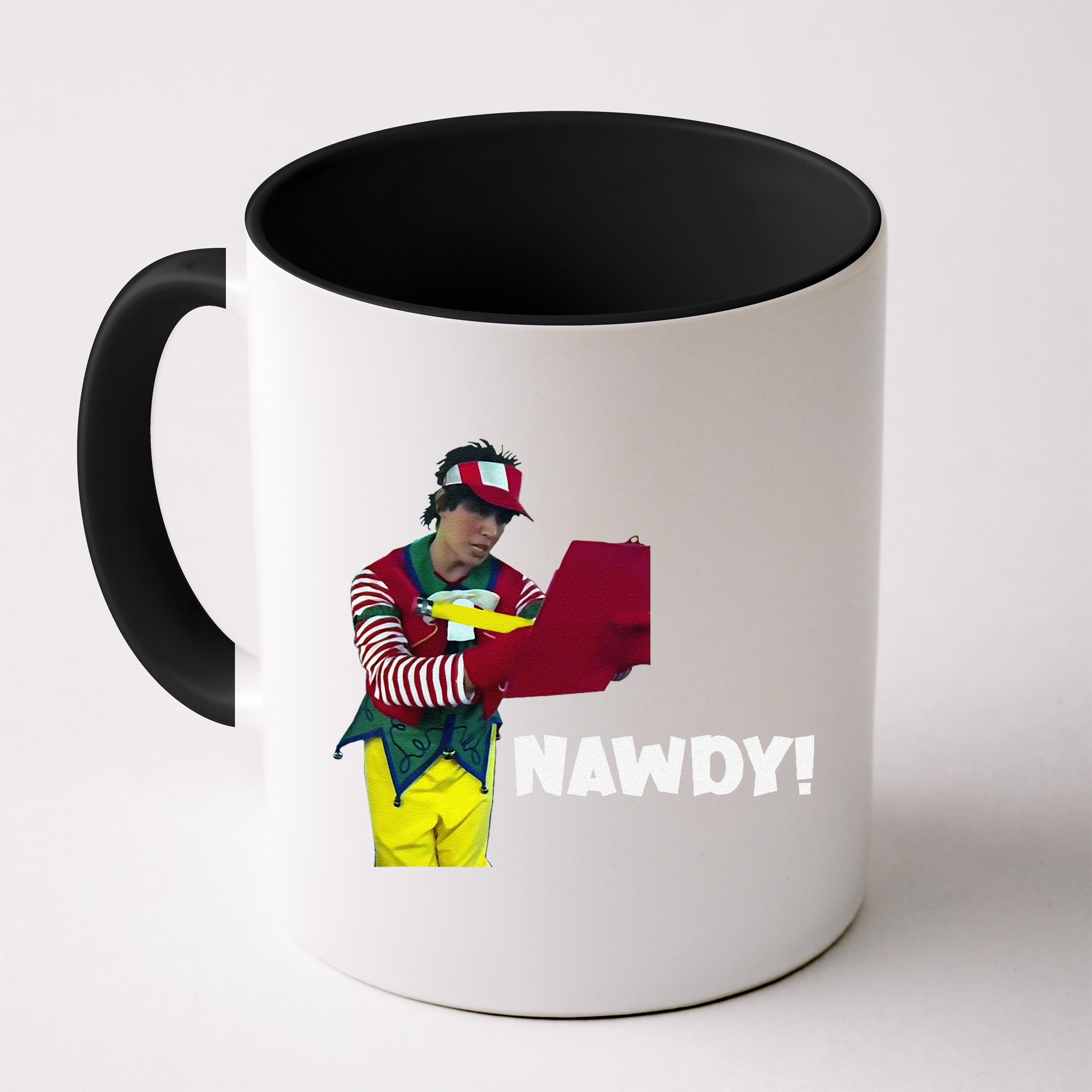 Tally The Elf Nawdy! Innocent Funny Christmas Holiday Mug