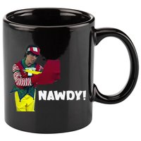 Tally The Elf Nawdy! Innocent Funny Christmas Holiday 11oz C Handle Ceramic Mug