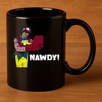 Tally The Elf Nawdy! Innocent Funny Christmas Holiday 11oz C Handle Ceramic Mug