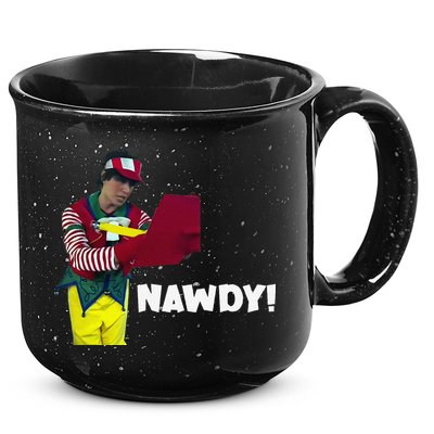 Tally The Elf Nawdy! Innocent Funny Christmas Holiday 15oz Campfire Ceramic Mug