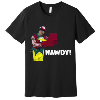 Tally The Elf Nawdy! Innocent Funny Christmas Holiday Premium T-Shirt
