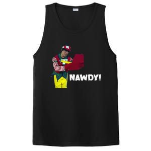 Tally The Elf Nawdy! Innocent Funny Christmas Holiday PosiCharge Competitor Tank