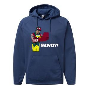 Tally The Elf Nawdy! Innocent Funny Christmas Holiday Performance Fleece Hoodie