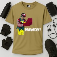 Tally The Elf Nawdy! Innocent Funny Christmas Holiday Cooling Performance Crew T-Shirt