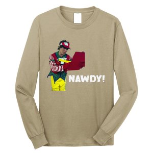 Tally The Elf Nawdy! Innocent Funny Christmas Holiday Long Sleeve Shirt