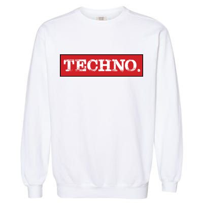 Techno Garment-Dyed Sweatshirt